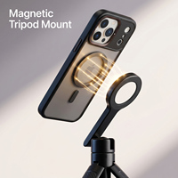 Soporte Magnético Telescópico Universal para Teléfono, Control Remoto Desmontable, Diseño Compacto Plegable para Selfies y Vlogs