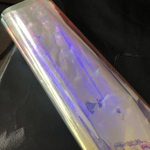 Película de Celofán Transparente Iridiscente Dicroica Angelina, para Envolver Flores o Dulces, Decoración de Empaques - Product Image 4