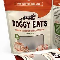 Sachet Doypack Personnalisé en Aluminium avec Fermeture Zip pour Biscuits, Café, Snacks, Chewing-gums, Aliments pour Animaux
