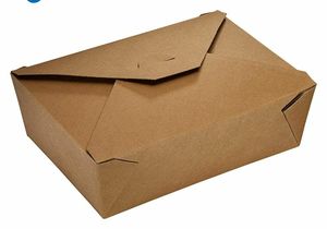 Mikrowellengeeignete Braune Kraftpapier-Recyclingbox für Fast Food, Takeout-Behälter, Mittagessen-Boxen - Product Image 4
