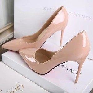 Venta al por mayor de moda de punta estrecha Stiletto diseño ligero fino elegante estilo vestido Sandalias Mujer Zapatos señoras bombas tacones para mujer - Product Image 1