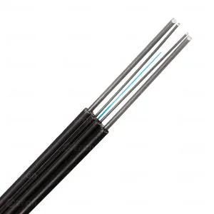 2 core fiber optic cable Ftth Outdoor Drop cable G657A1 Singlemode GJYXCH GJYXFCH Cable 1KM Price