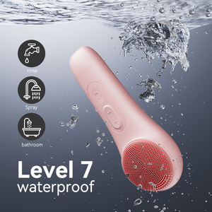 מברשת ניקוי פנים של SHOmfrs עם רטט בתדר גבוה, סיליקון, מנקה פנים, התאמה אישית OEM/ODM, מכשיר לטיפוח העור - Product Image 5