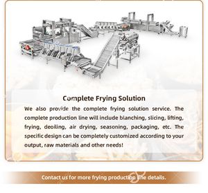 Línea automática para freír cacahuetes, equipo para freír aceite de frijol ancho, máquina para hacer cacahuetes con sabor a frito de A a Z - Product Image 4