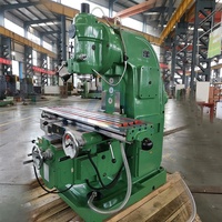 Fraiseuse verticale industrielle X5040 d'occasion, haute précision, moteur 380v pour le métal