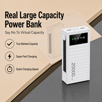 30000mAh High Capacity Powerbank met snelladen, slim digitaal scherm & vliegveilig ontwerp, OEM/ODM bronfabriek ondersteuning