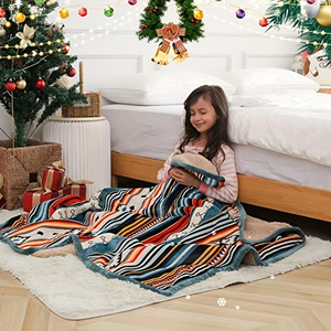 Couverture personnalisée tricotée réversible de style Boho, douce et confortable en peluche, pour lit, canapé, techniques de sublimation. - Product Image 3