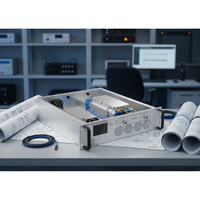 Amplificador Lineal EMC de Alta Potencia Personalizado de 500W 20-1000MHz, Amplificador de Radio Lora GaN para Amplificación de Señal en Sistemas Aéreos