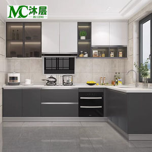 Magazzino stile <span class=keywords><strong>cucina</strong></span> sistema di stoccaggio con Pallet di legno scaffali industriali ruote <span class=keywords><strong>dispensa</strong></span> <span class=keywords><strong>Mobile</strong></span> - Product Image 4