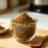 Poudre de fruit de moine 100% pure en vrac d'usine, poudre fine naturelle de Luo Han Guo séché, matière première pour tisane