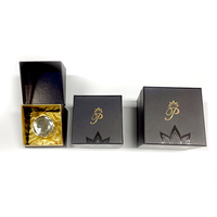 Boîte cadeau en papier rigide de luxe recyclable personnalisée, boîte à rabat pour crème pour le visage, soins de la peau, huiles essentielles, bougies