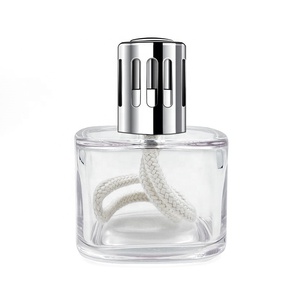 Nouvelle <span class=keywords><strong>lampe</strong></span> à parfum catalytique transparente carrée de 200 ml, compatible avec les huiles essentielles et les encens aromatiques - Product Image 1