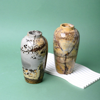 Nouvel Arrivage : Vase en Pierre Polie Ornée de Cristaux pour la Décoration Intérieure et la Guérison
