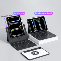 Precio al por Mayor para Funda con Teclado para iPad, Carga por USB Tipo C y Conexión por Bluetooth para iPad Pro de 11 Pulgadas con Chip M4/M5