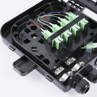 Boîtier de distribution fibre optique IP65 8 ports avec répartiteur 1x8 SC APC UPC FTTH ODB