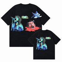 Kaos 300 Gsm Heavyweight, Kaos Grafis, Kaos Pria, Kaos Crop Top, Kaos Crop Boxy Custom, Kaos Crop Pria
