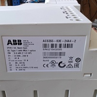 Variateur de fréquence ACS355-03E-24A4-2 ACS35503E24A42, triphasé 5,5 kW 220 V pour PLC