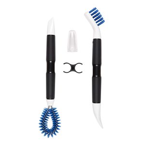 Deep Clean TPR Small Detailing Scrub Brushes Set Bottle Table Kitchen Cooker <b>Gap</b> Crevice Cleaning Brush - Product Image 2