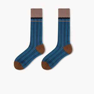 Nouvelle arrivée respirant tissé maille filet équipage <span class=keywords><strong>bas</strong></span> femmes filles <span class=keywords><strong>Funky</strong></span> Patchwork chaussettes légères - Product Image 1