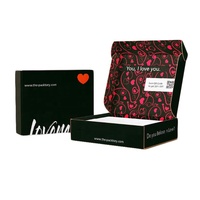 Boîtes d'expédition en carton ondulé personnalisées en gros avec lamination mate, logo unique, emballage en carton pour boîte cadeau de courrier