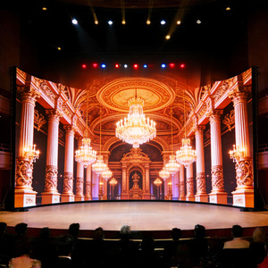 จอวิดีโอ LED ความละเอียดสูงสำหรับงานในร่ม ภาพสามมิติสวยงาม ฉากหลังเวที ตู้ติดตั้งผนัง LED ขนาดใหญ่ - Product Image 1