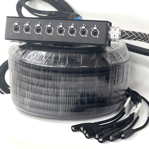 Enchufes de señal de <span class=keywords><strong>4</strong></span> canales multicanal Cable de red industrial eléctrico CAT6 SF/UTP Carrete de cable retráctil - Product Image 3