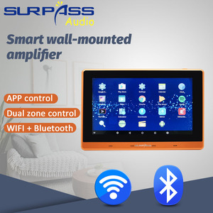 Lecteurs de musique PW7825M, amplificateur mural professionnel <span class=keywords><strong>HIFI</strong></span> mini audio WIFI Bluetooth, haut-parleur 8 canaux - Product Image 2
