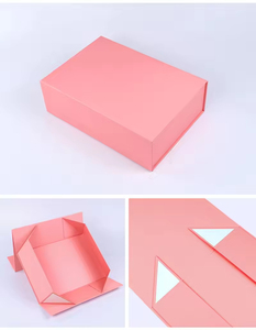 Caja de Regalo Plegable Magnética Negra Personalizada con Cierre Magnético - Product Image 3