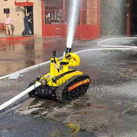 Robot de lutte contre l'incendie multifonction Guoxing RXR-M40D-11KT en promotion, intelligence artificielle, canon à eau 40L/S, portée eau 65M/foam 60M