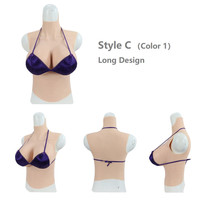 Prothèse mammaire en silicone taille G, seins réalistes et volumineux pour transgenre, travesti, drag queen