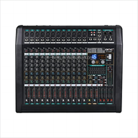 Demao Console de mixage de haute qualité, mixeur audio vidéo numérique professionnel, mixeur de son à 16 canaux avec regroupement de bandes 48V 99DSP
