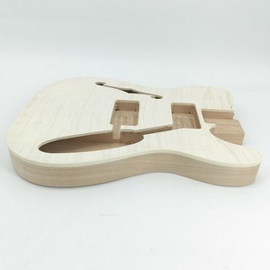 Pièces de corps de guitare en érable et en aulne non finies, source d'usine, bricolage - Product Image 2