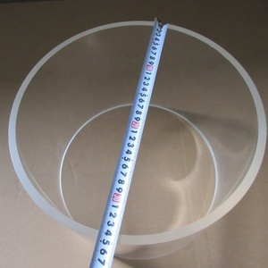 Tube acrylique PMMA transparent extrudé de 6 mm, anti-UV, longueur personnalisable - Product Image 1