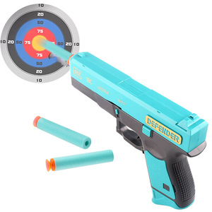 Pistolas de juguete electrónicas para adultos con gel de hidrogel, pistolas de juguete de plástico de hidrogel con gel de nailon, alimentadas por batería - Product Image 1