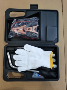 Juego de herramientas de cable de puente de emergencia, envío rápido, calidad <span class=keywords><strong>INGCO</strong></span>, caja de herramientas de reparación de automóviles con cable de puente, 30 Uds. - Product Image 3