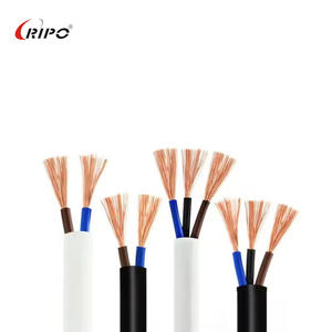 สาย RVV คุณภาพสูง, 2-core, ตัวนำทองแดง, ฉนวนพีวีซี, สายเคเบิลยืดหยุ่น, 300/500V, 2*1.0 mm2 - Product Image 1