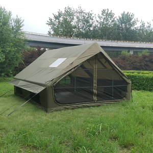 Carpa Inflable Oxford Negra de 3x4m con Revestimiento, con Salida para Estufa, Puertas Dobles y Ventanas en el Techo, Precio de Fábrica - Product Image 4