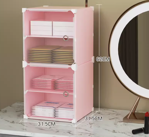 <span class=keywords><strong>Commode</strong></span> pour vêtements placard armoire et étagère panier organisateur en <span class=keywords><strong>plastique</strong></span> tiroirs armoires de rangement - Product Image 2