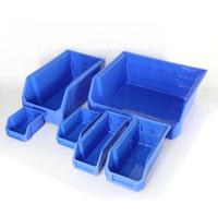 Caja de almacenamiento de volumen de negocios de plástico Caja de diseño funcional flexible colgante apilable anidable apilable
