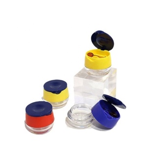 Hot Selling 6g Empty Clear Bee Lip Mask <b>Jar</b> <b>Plastic</b> <b>Jar</b> for Lip Balm - Product Image 2