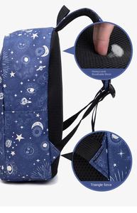 גב בד אוקספורד עמיד למים של גברים של נשים עם תרמיל עם ברור מתוק להדפיס תיק אופנתי בית הספר העליון מותאם אישית אחר תרמיל - Product Image 3