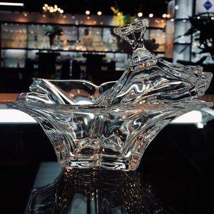 Độc Đáo Bền Vững Hiện Đại Pha Lê Thủy Tinh Lưu Trữ Jar Với Glass Nắp Cho Đường Và Kẹo Quà Tặng Doanh Nghiệp - Product Image 6