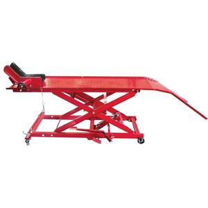 <span class=keywords><strong>Table</strong></span> <span class=keywords><strong>élévatrice</strong></span> de <span class=keywords><strong>moto</strong></span> hydraulique à air 1000bls, haute efficacité, Clip de roue avant en caoutchouc, <span class=keywords><strong>Table</strong></span> <span class=keywords><strong>élévatrice</strong></span> de <span class=keywords><strong>moto</strong></span> - Product Image 1