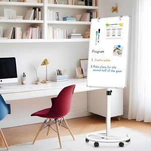 Pizarra Magnética con Soporte Ajustable en Altura y Almacenamiento - Product Image 6
