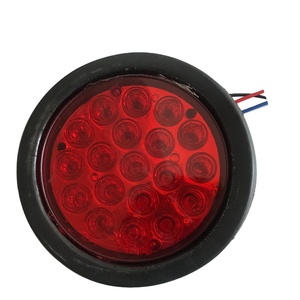 Chất lượng cao <span class=keywords><strong>LED</strong></span> 4 "inch Vòng <span class=keywords><strong>LED</strong></span> Trailer ánh sáng đuôi dừng lần lượt tín hiệu đèn 12V với giá thấp hơn - Product Image 4