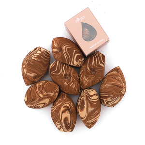Éponge de maquillage Pinkz Soft Marble <span class=keywords><strong>Blender</strong></span>, forme unique, éponges de maquillage OEM, sans latex, outils cosmétiques lavables - Product Image 5