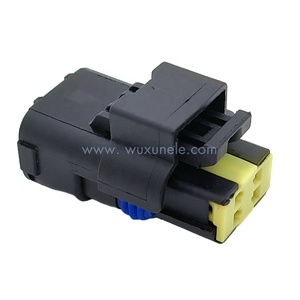 <span class=keywords><strong>Delphi</strong></span> sikma 1.5 4 4 Pin konektor kawat tertutup listrik otomotif Adaptor wanita untuk lampu berjalan siang hari - Product Image 2