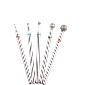 Vente chaude 5 pièces forets à ongles rotule 3/32 diamant cuticule peu pour lime à ongles électrique Machine - Product Image 6