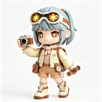 Figurine DYTOYS Blind Box : Jouet artistique corps entier avec tenue de sport, short cargo, chaussettes hautes et chaussures en toile – Modèle de collection, cadeau