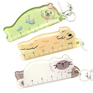 Yakelike - Llavero colgante de plástico PVC personalizado al por mayor con diseño de animal de dibujos animados, impreso con UV, bonito y decorativo, recuerdo para álbumes de recortes - Product Image 1